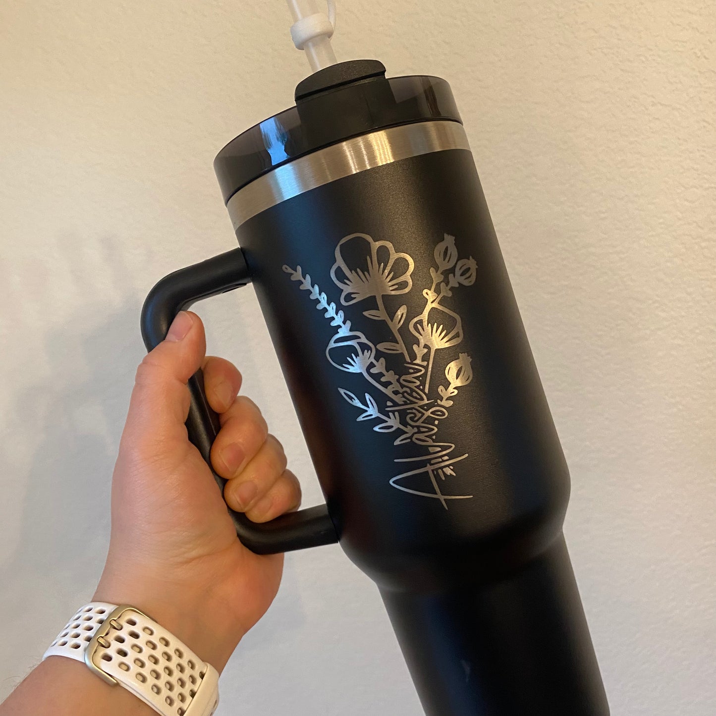 Alaska Wildflower Tumbler