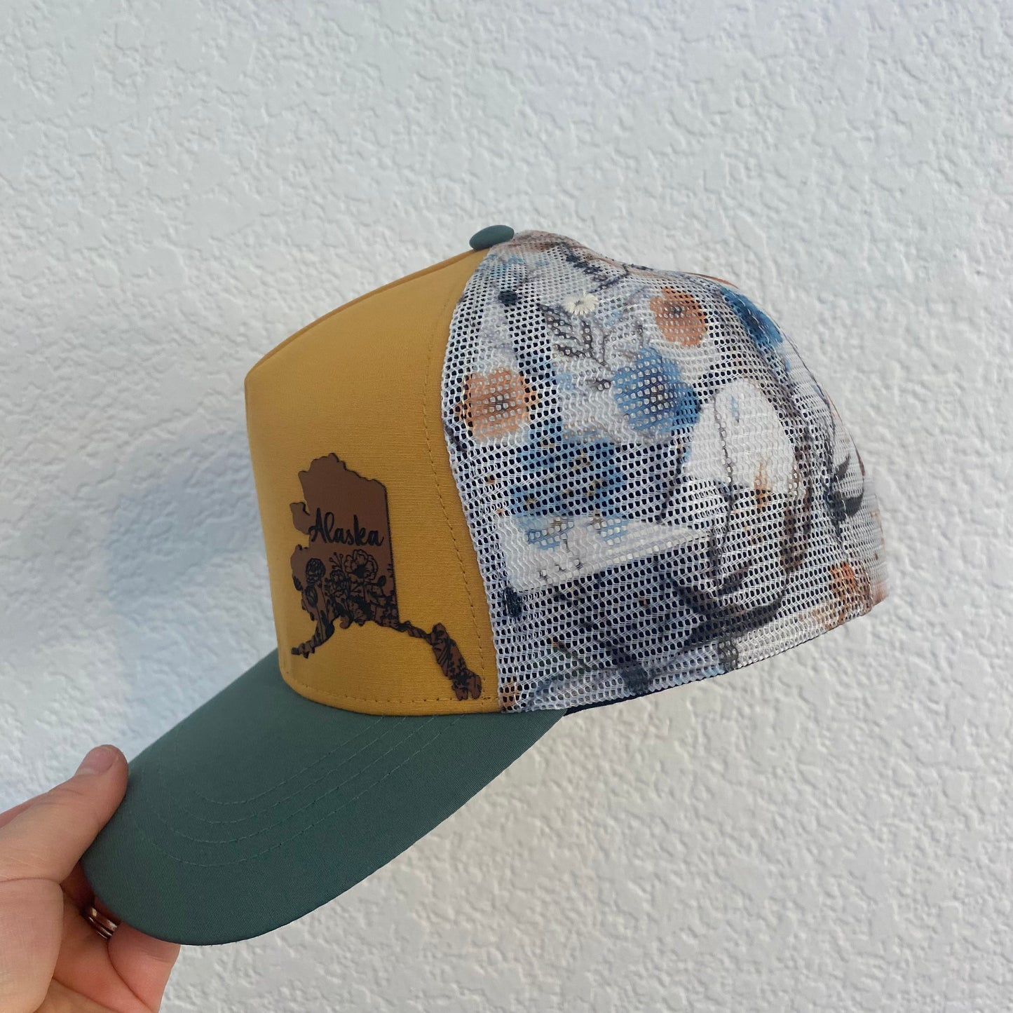 Alaska Wildflower Floral Hat