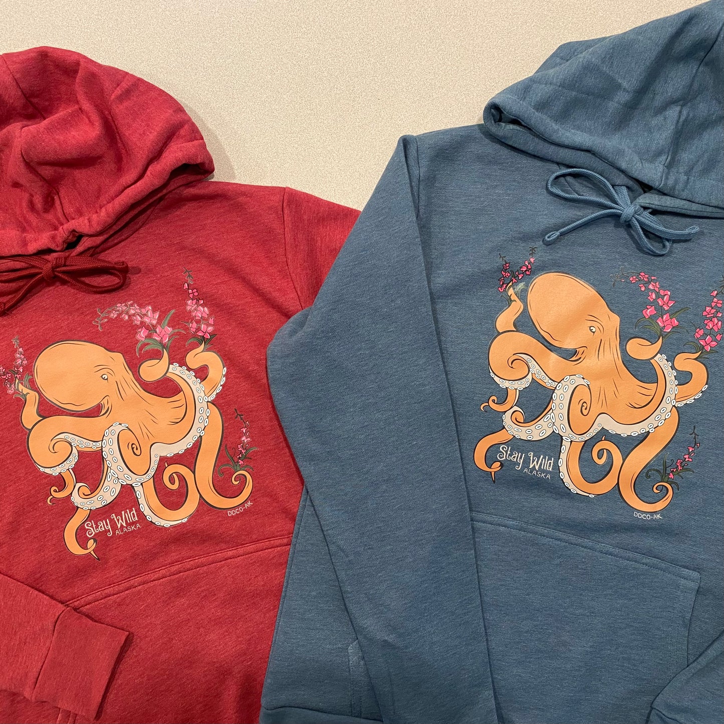Octopus & Fireweed “Stay Wild” Hoodie