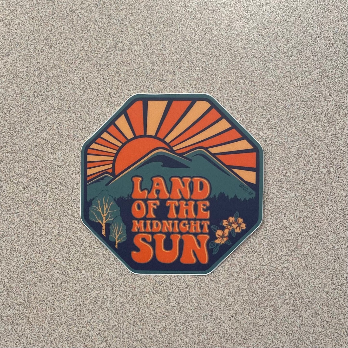 “Land of the Midnight Sun” Sticker