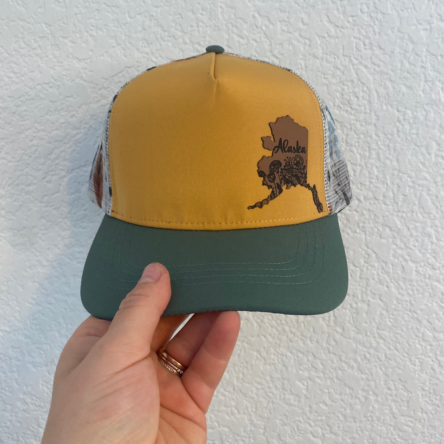Alaska Wildflower Floral Hat