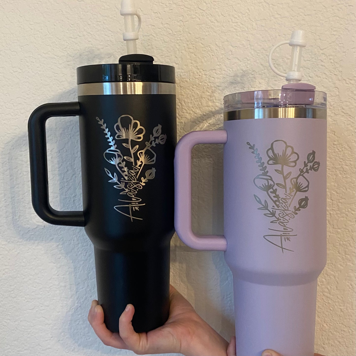 Alaska Wildflower Tumbler