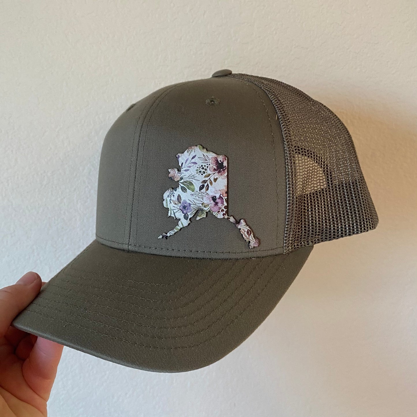 Alaska Floral Patch Hat