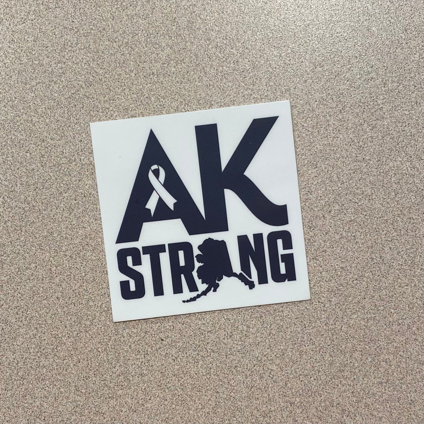 AK Strong Sticker