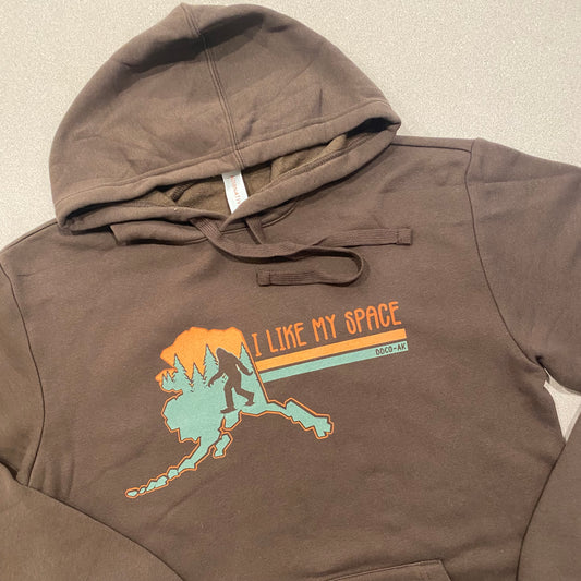 ON SALE: AK Bigfoot “I Like My Space” Hoodie (L available)