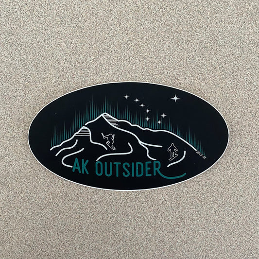 AK Outsider Sticker