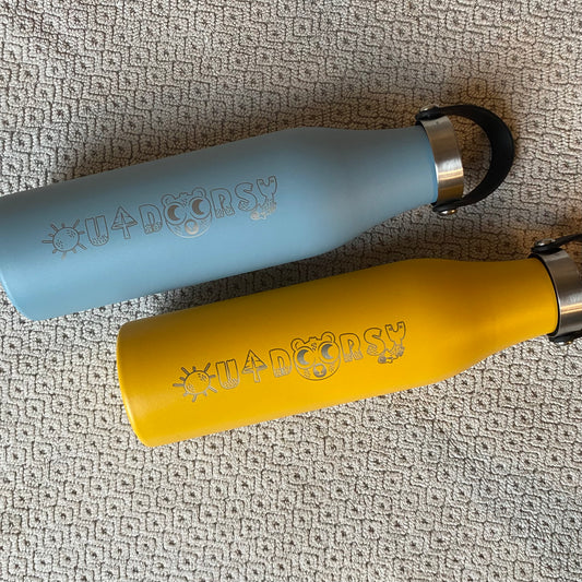 “OUTDOORSY” Water Bottle