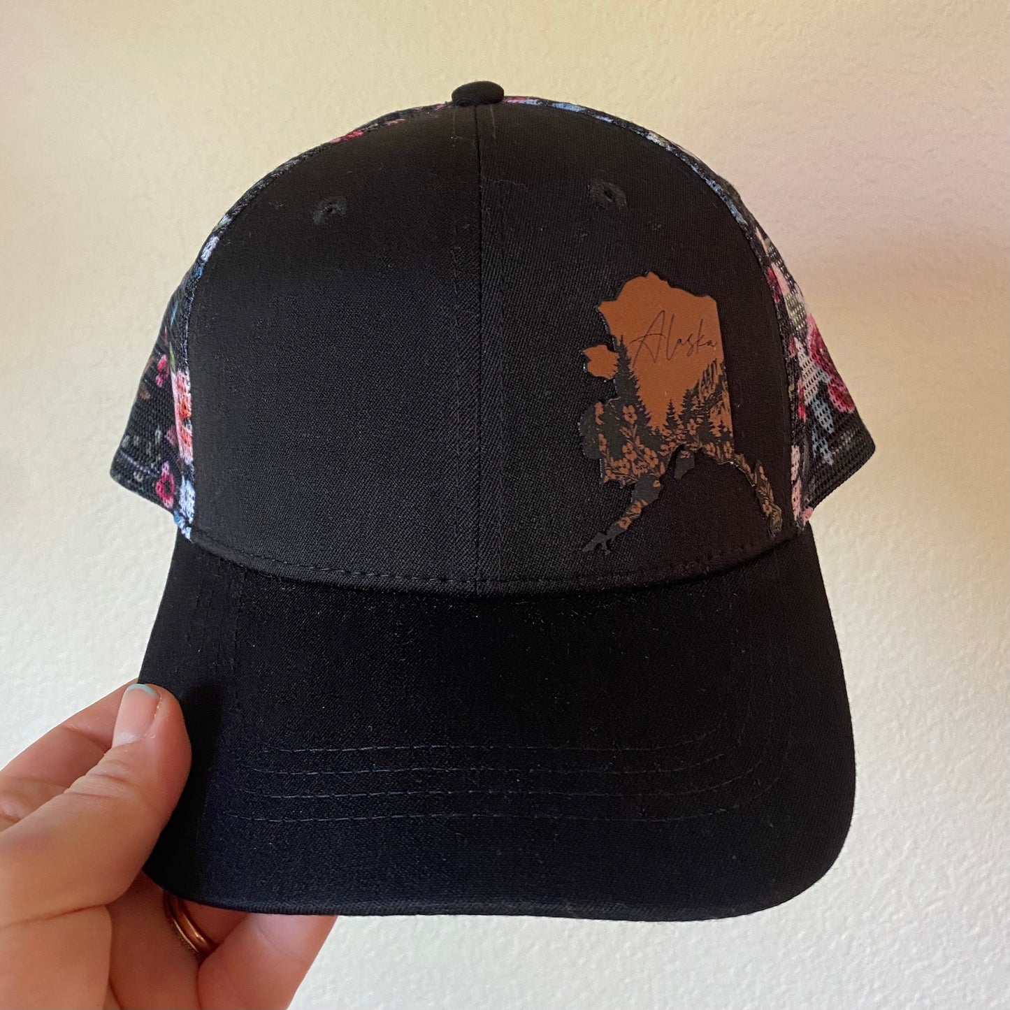 Alaska Wildflower Floral Hat