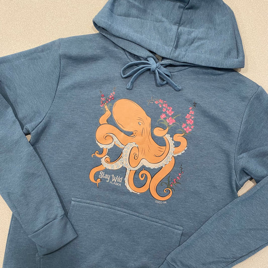 Octopus & Fireweed “Stay Wild” Hoodie