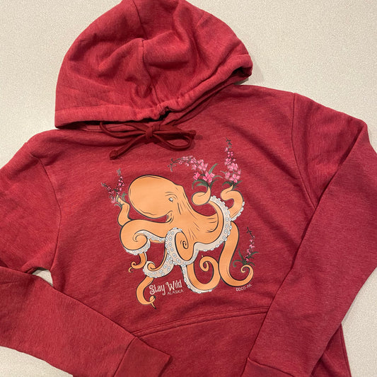 Octopus & Fireweed “Stay Wild” Hoodie