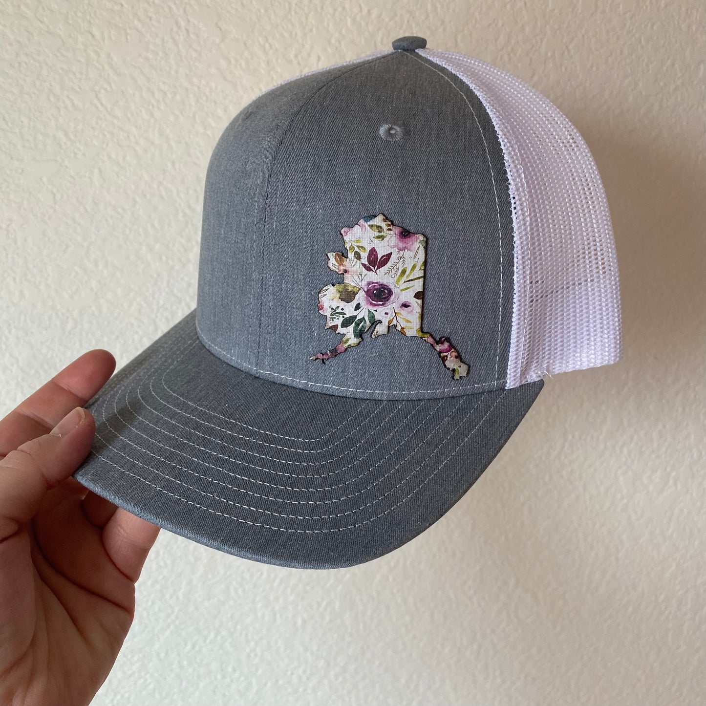 Alaska Floral Patch Hat