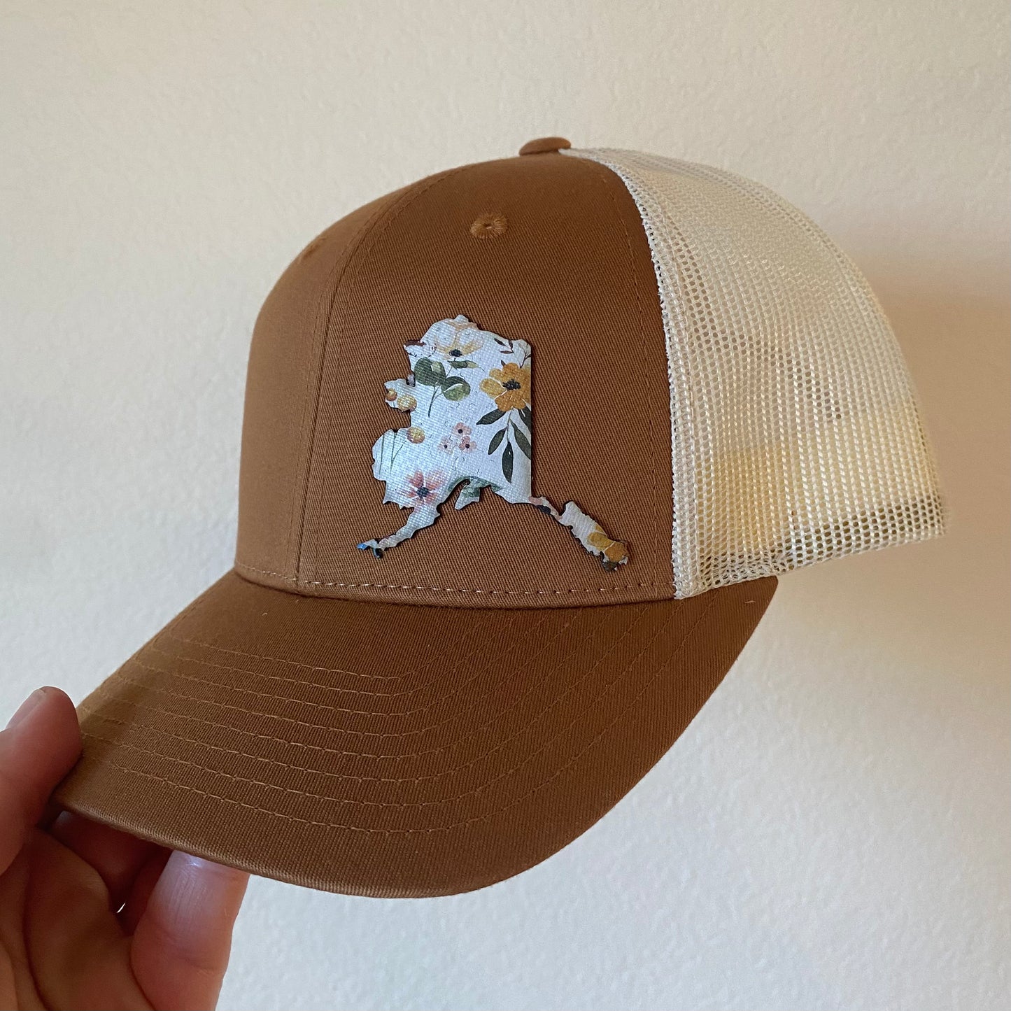 Alaska Floral Patch Hat