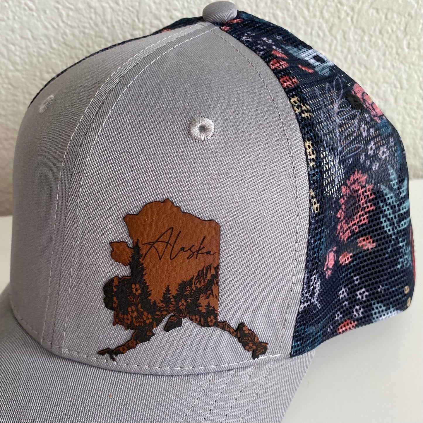 Alaska Wildflower Floral Hat