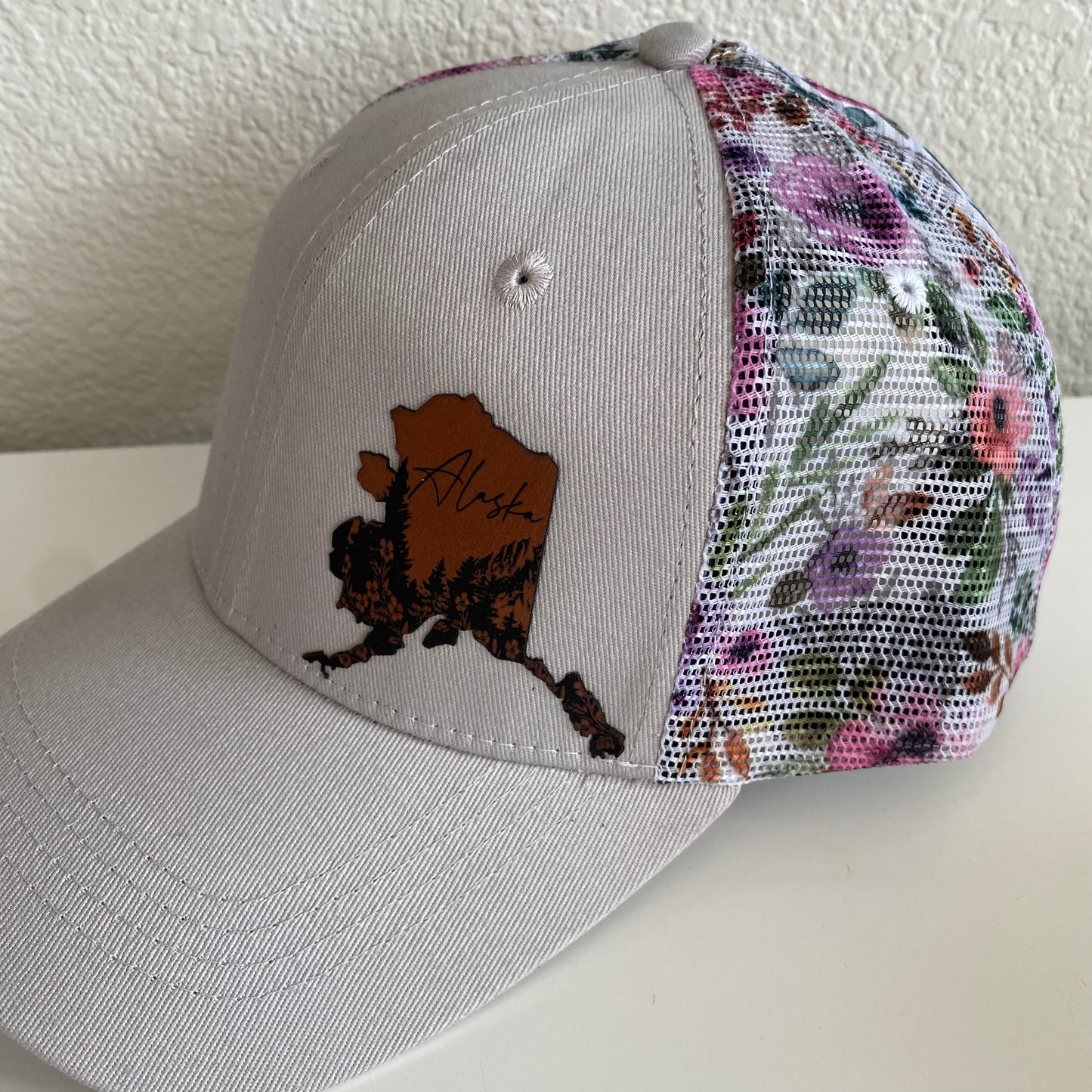 Alaska Wildflower Floral Hat