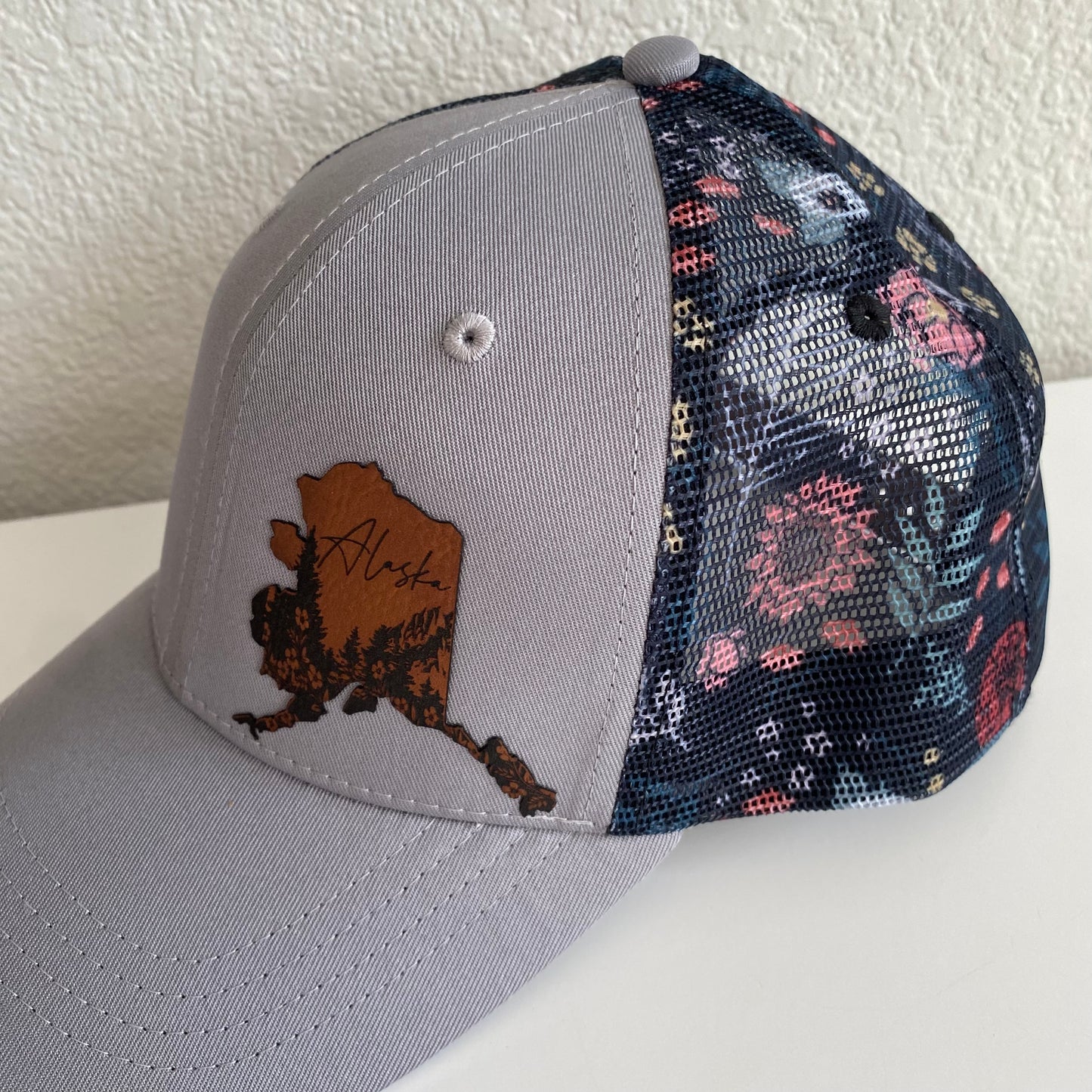 Alaska Wildflower Floral Hat