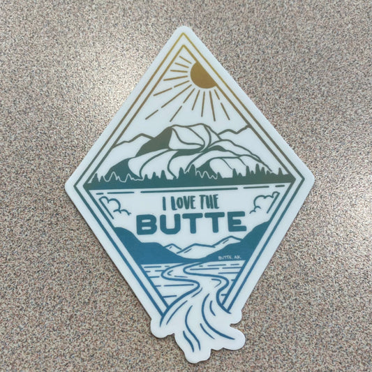 “I Love the Butte” Sticker