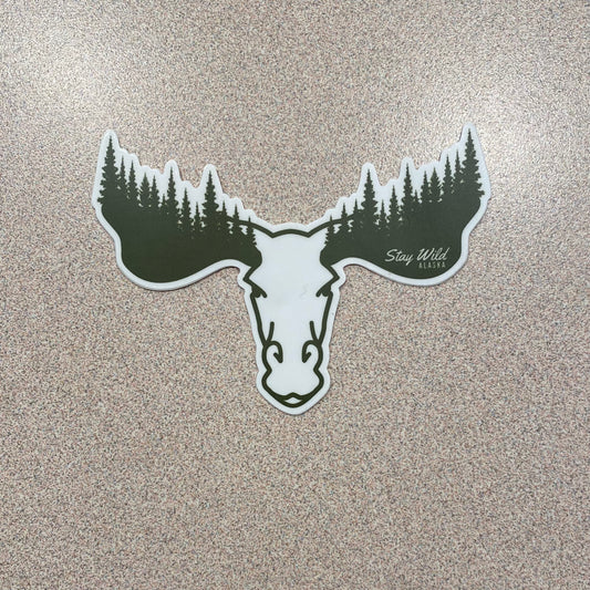 Moose & Spruce “Stay Wild” Sticker