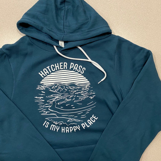 "Hatcher Pass is my Happy Place" Hoodie
